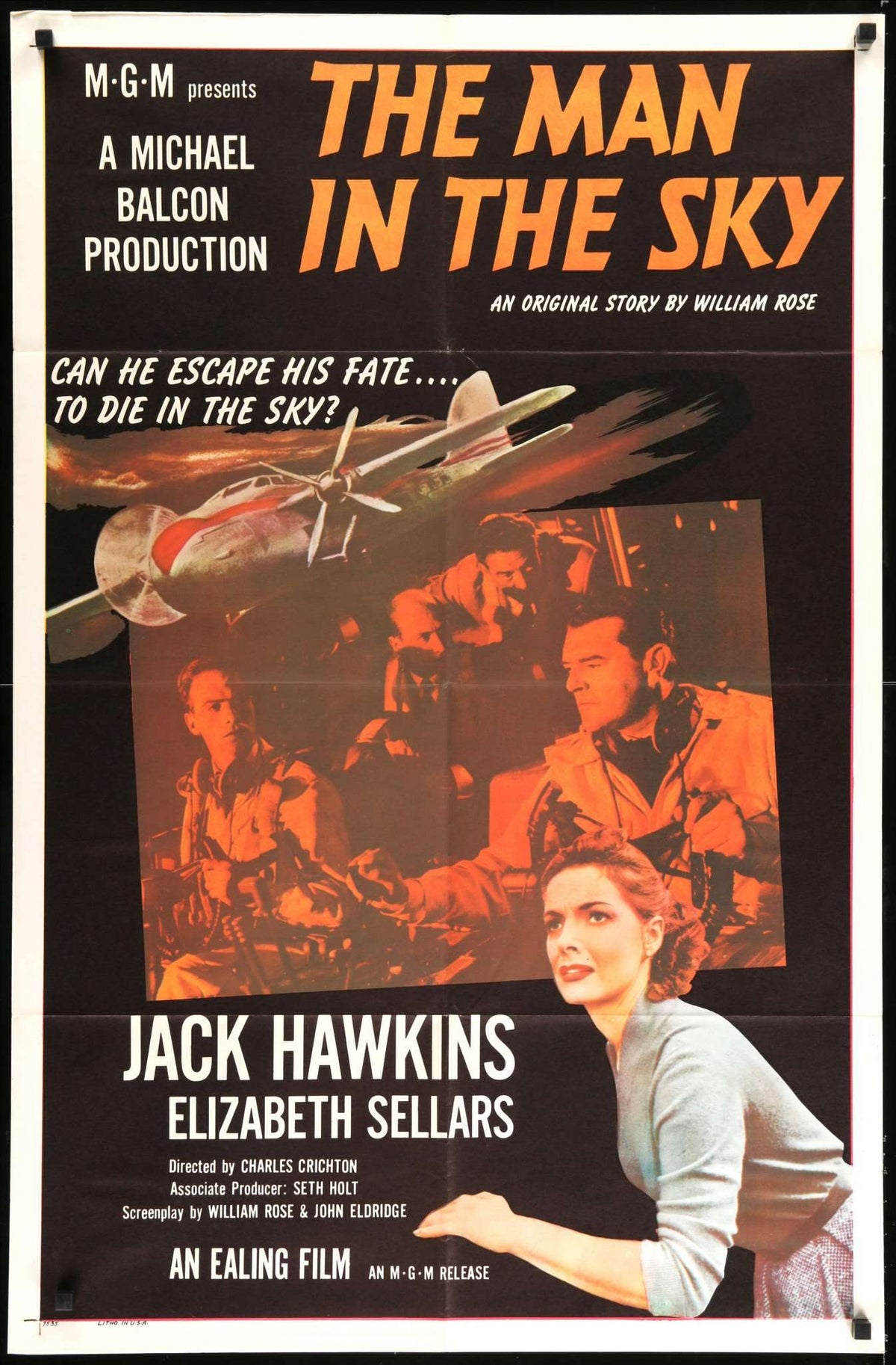 Man in the Sky (1957) original movie poster for sale at Original Film Art
