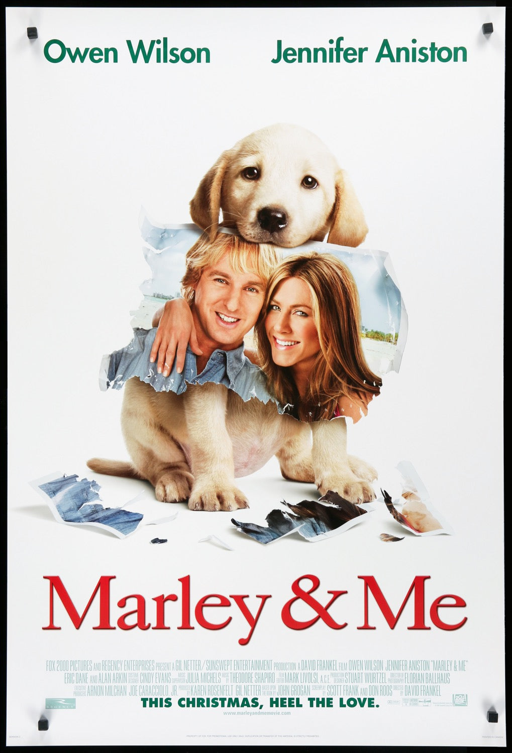 Marley &amp; Me (2008) original movie poster for sale at Original Film Art