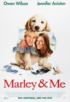 Marley Me 2008 Original One Sheet Movie Poster Original Film Art Vintage Movie Posters
