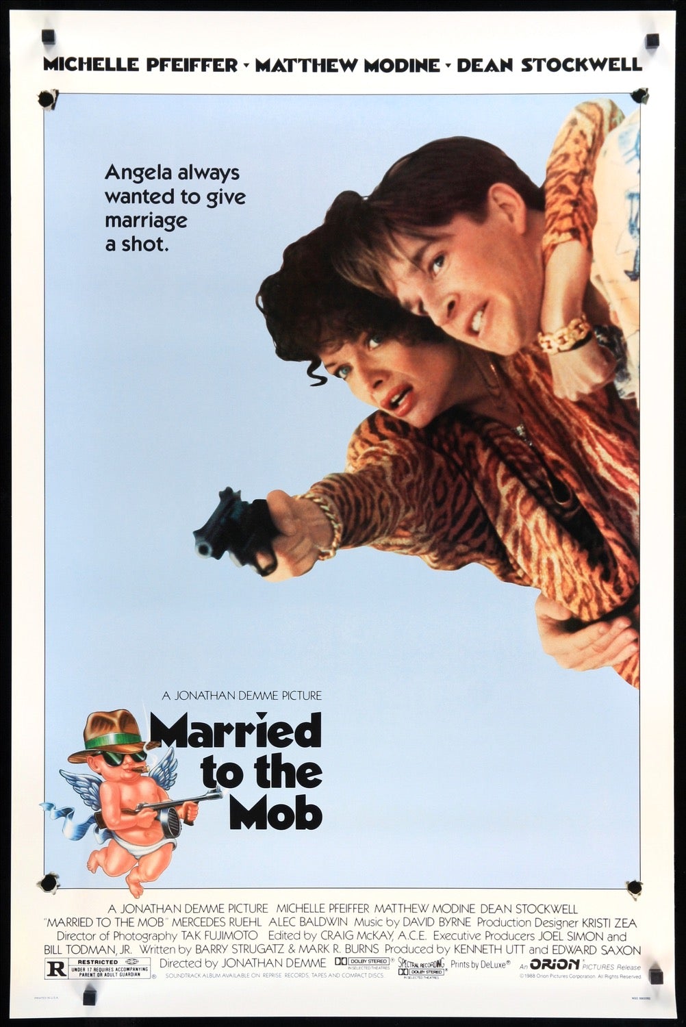 Married to the Mob (1988) original movie poster for sale at Original Film Art - Vintage Movie Posters