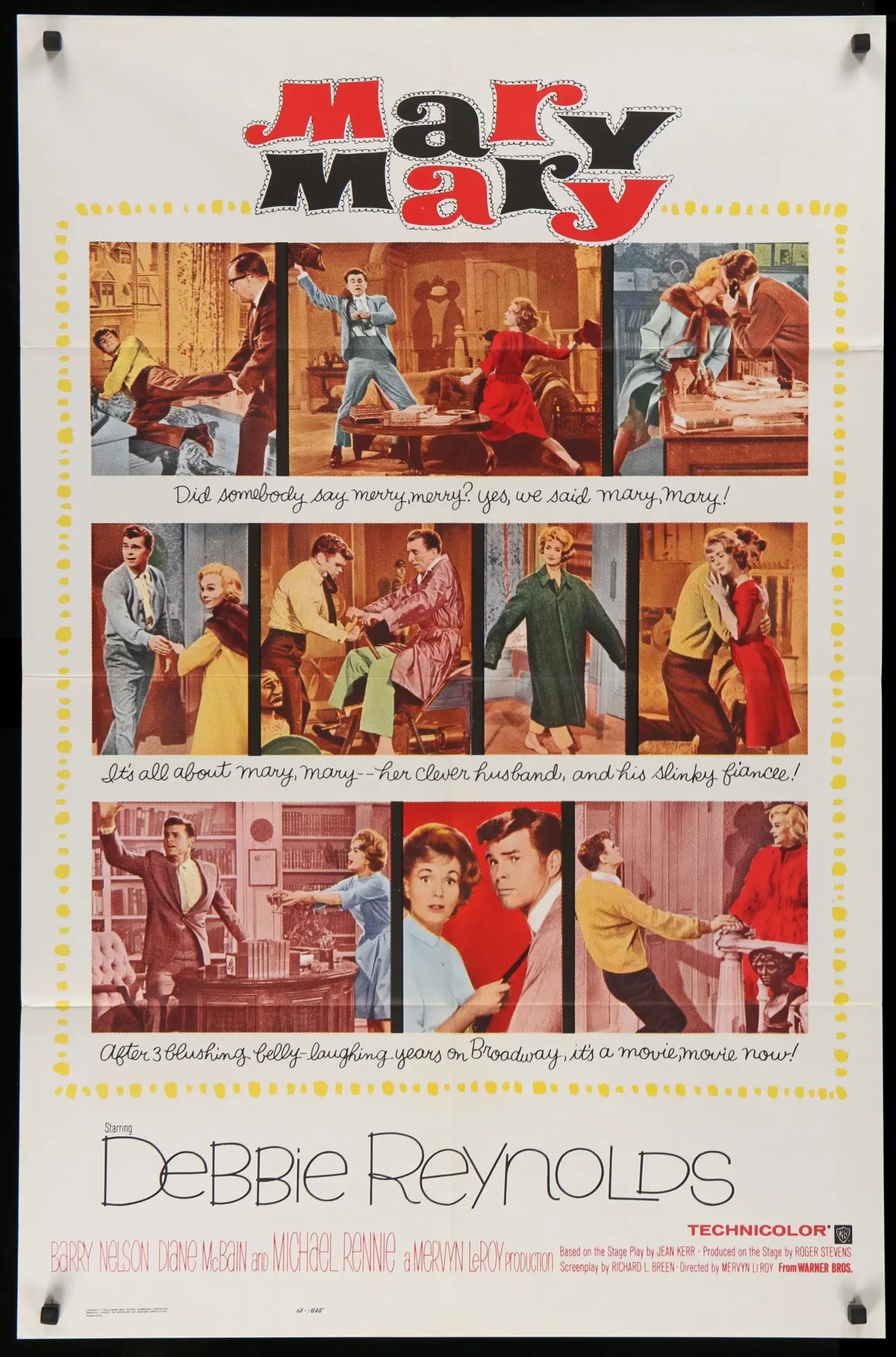 Mary, Mary (1963) original movie poster for sale at Original Film Art - Vintage Movie Posters