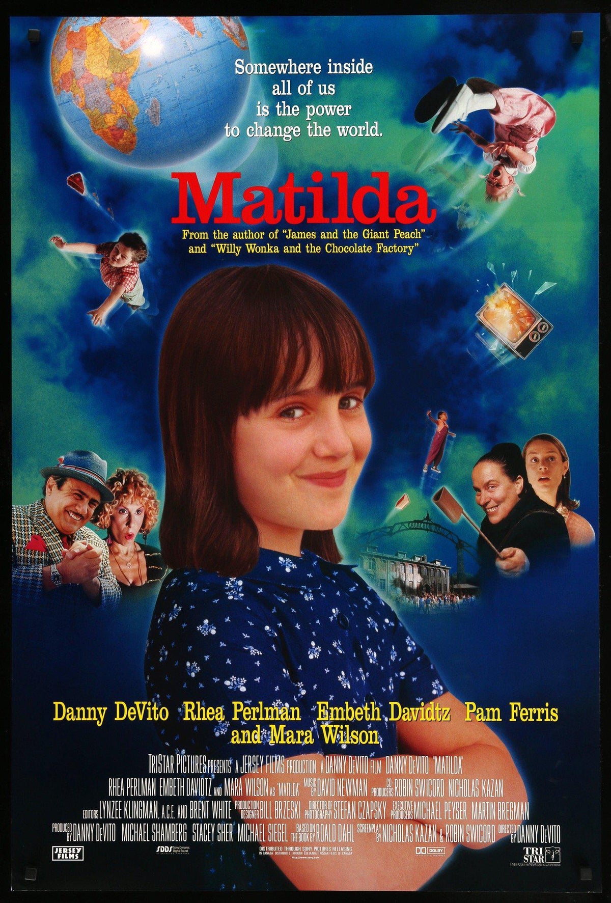 Matilda (1996) original movie poster for sale at Original Film Art - Vintage Movie Posters