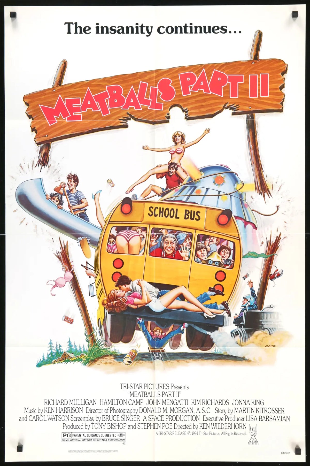 Meatballs Part II (1984) original movie poster for sale at Original Film Art