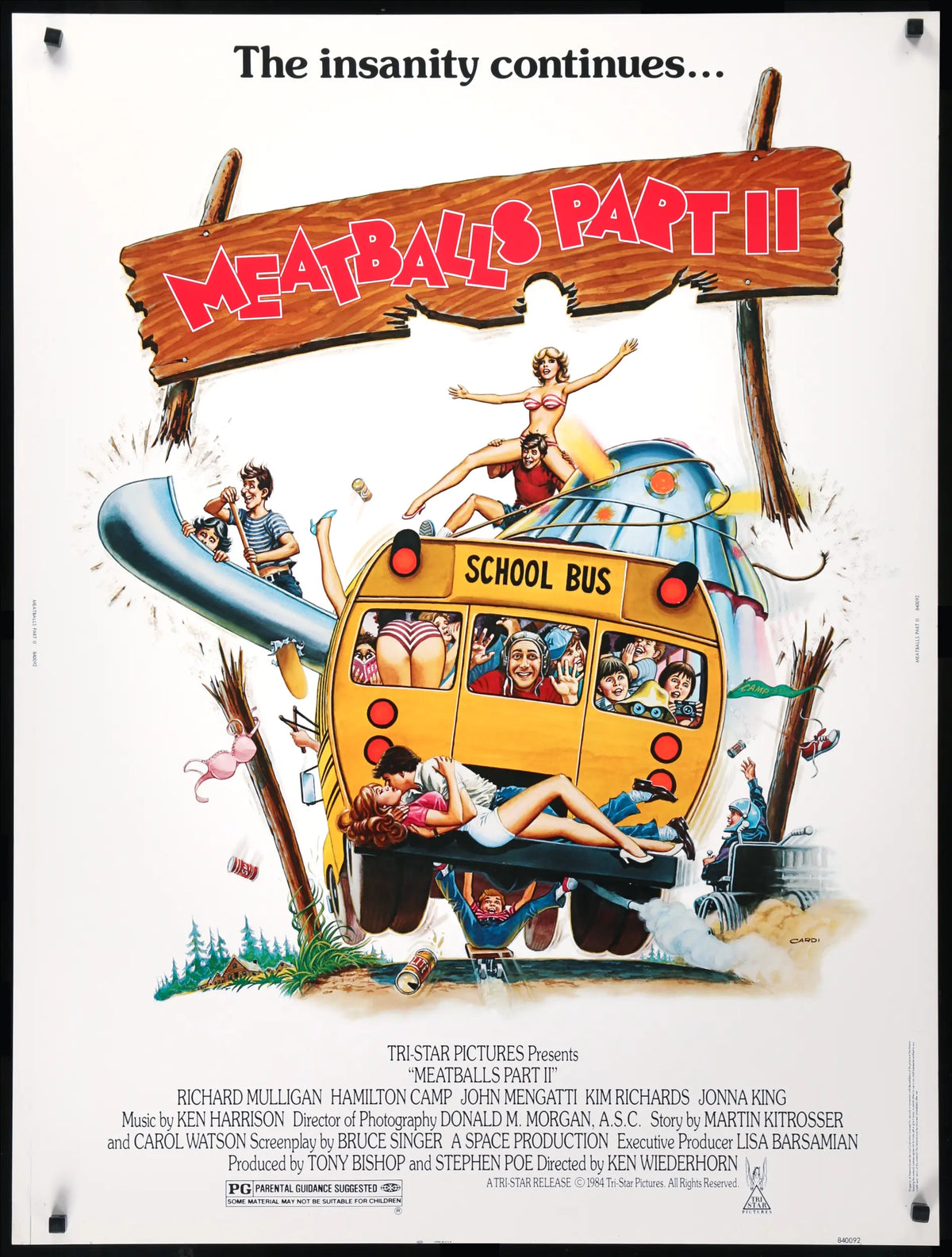Meatballs Part II (1984) original movie poster for sale at Original Film Art