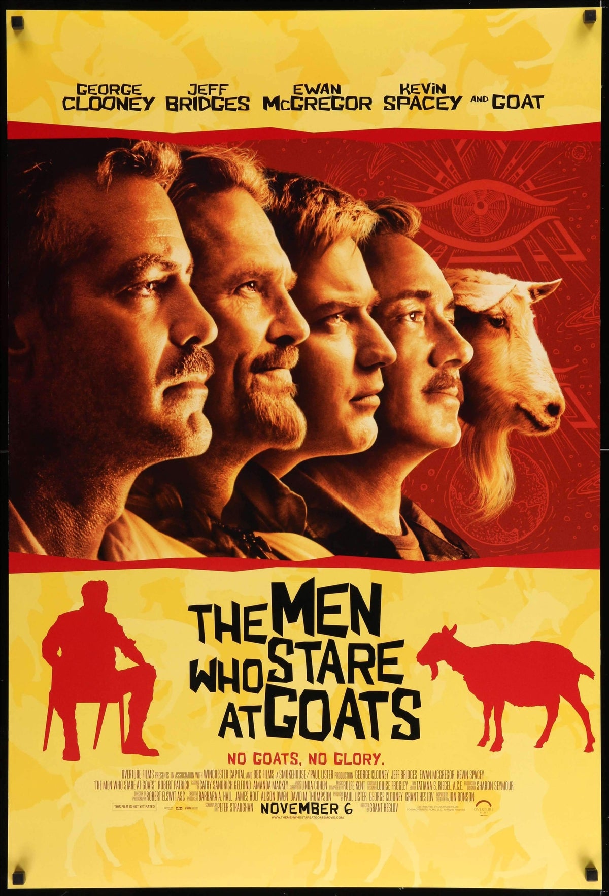Men Who Stare at Goats (2009) original movie poster for sale at Original Film Art - Vintage Movie Posters