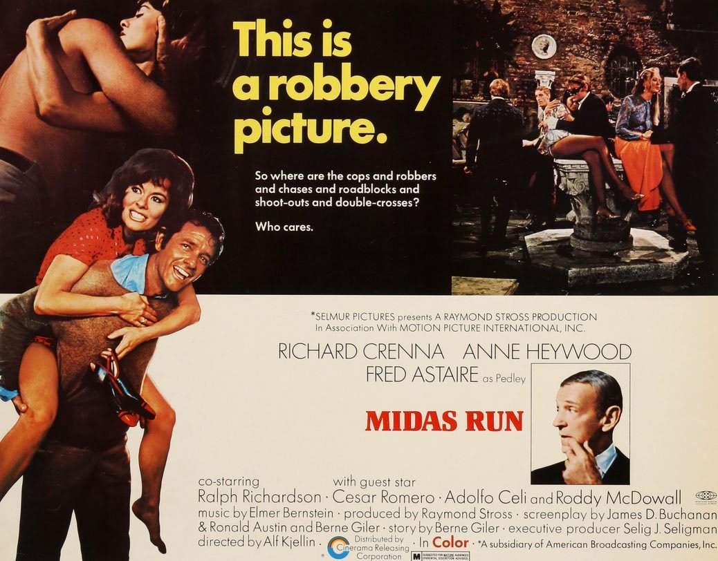Midas Run (1969) original movie poster for sale at Original Film Art