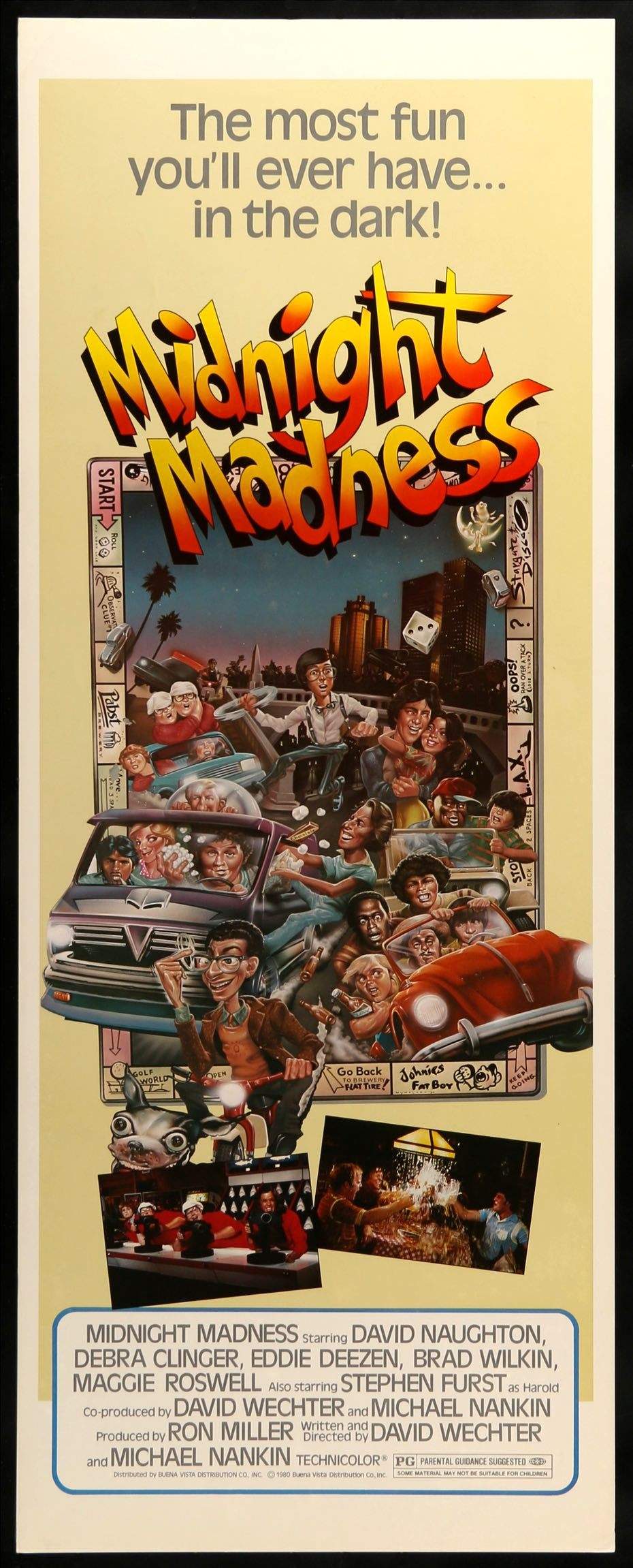 Midnight Madness (1980) original movie poster for sale at Original Film Art