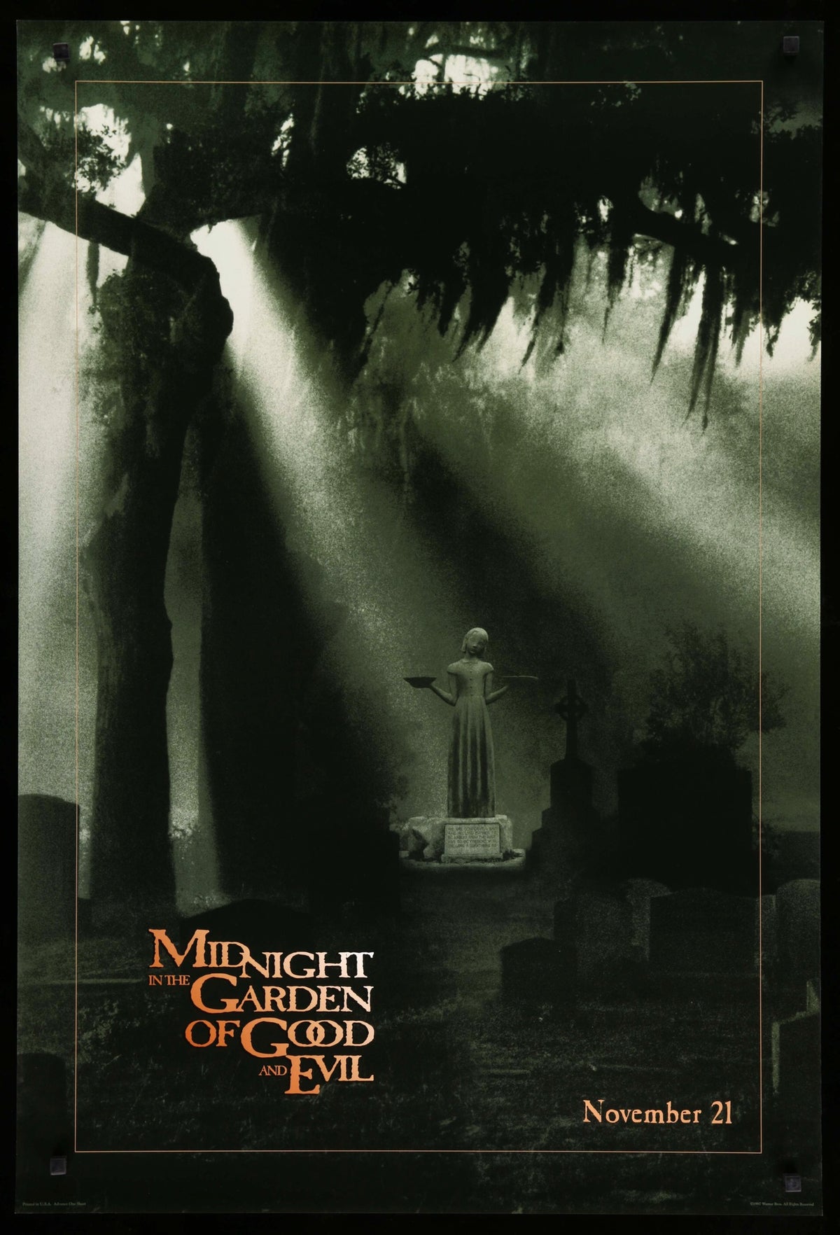 Midnight in the Garden of Good and Evil (1997) original movie poster for sale at Original Film Art