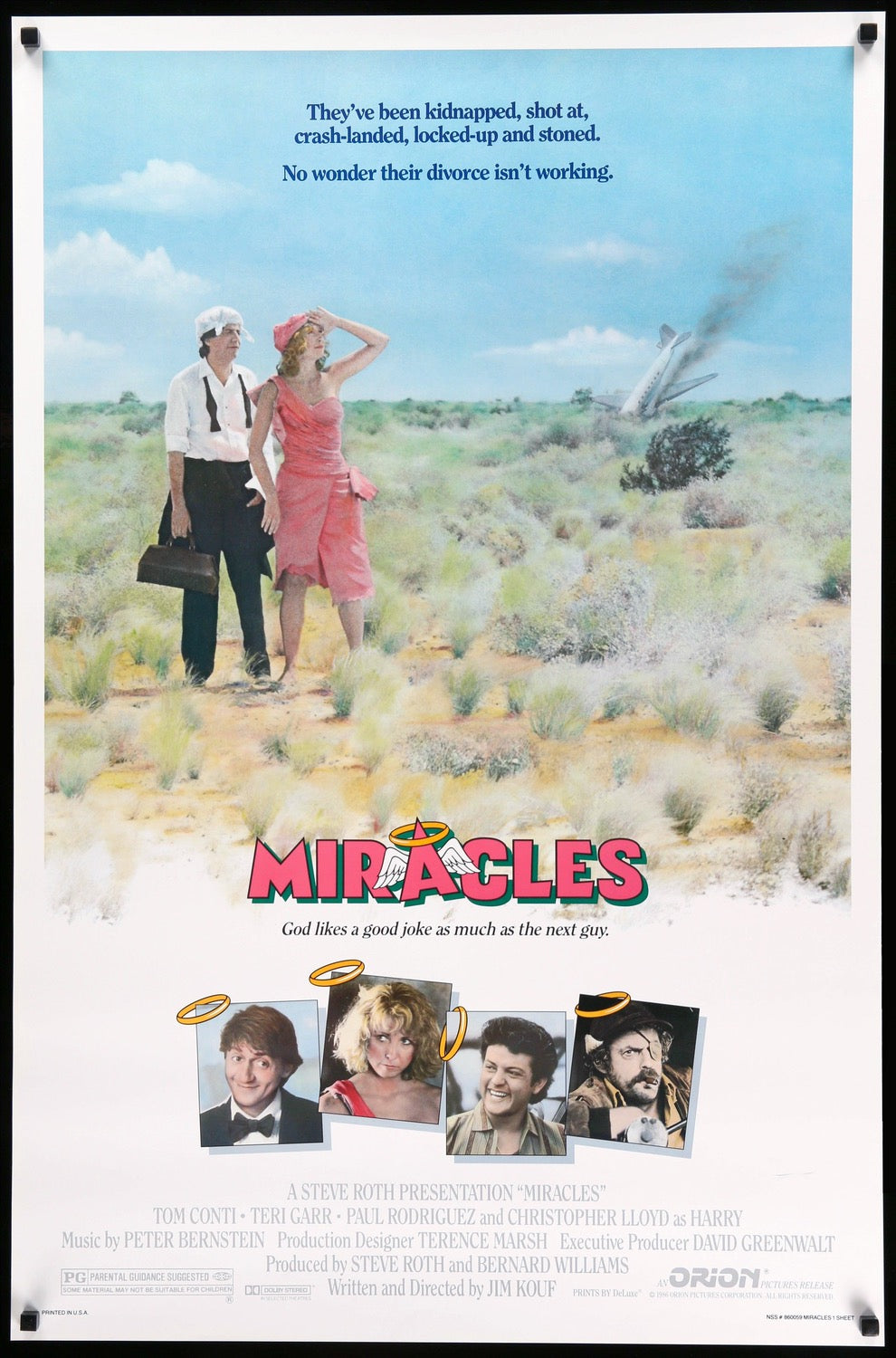 Miracles (1986) original movie poster for sale at Original Film Art