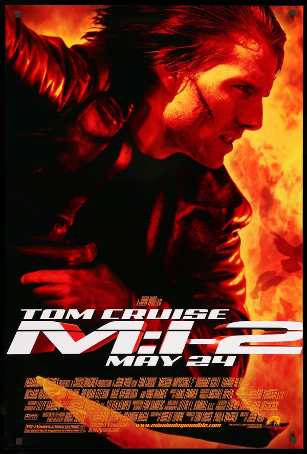 Mission Impossible 2 (2000) Original One-Sheet Movie Poster