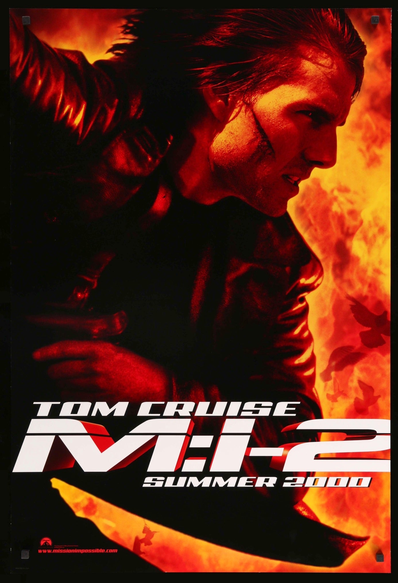 Mission Impossible 2 (2000) Original One-Sheet Movie Poster