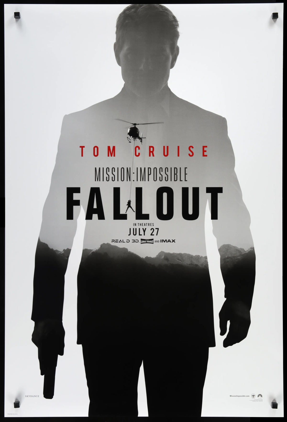 Mission: Impossible - Fallout (2018) original movie poster for sale at Original Film Art