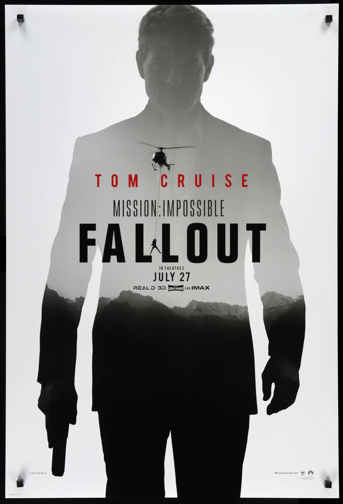 Mission: Impossible - Fallout (2018) original movie poster for sale at Original Film Art - Vintage Movie Posters