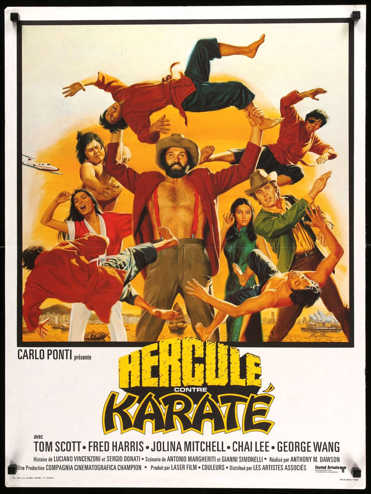 Mr. Hercules Against Karate (1973) original movie poster for sale at Original Film Art