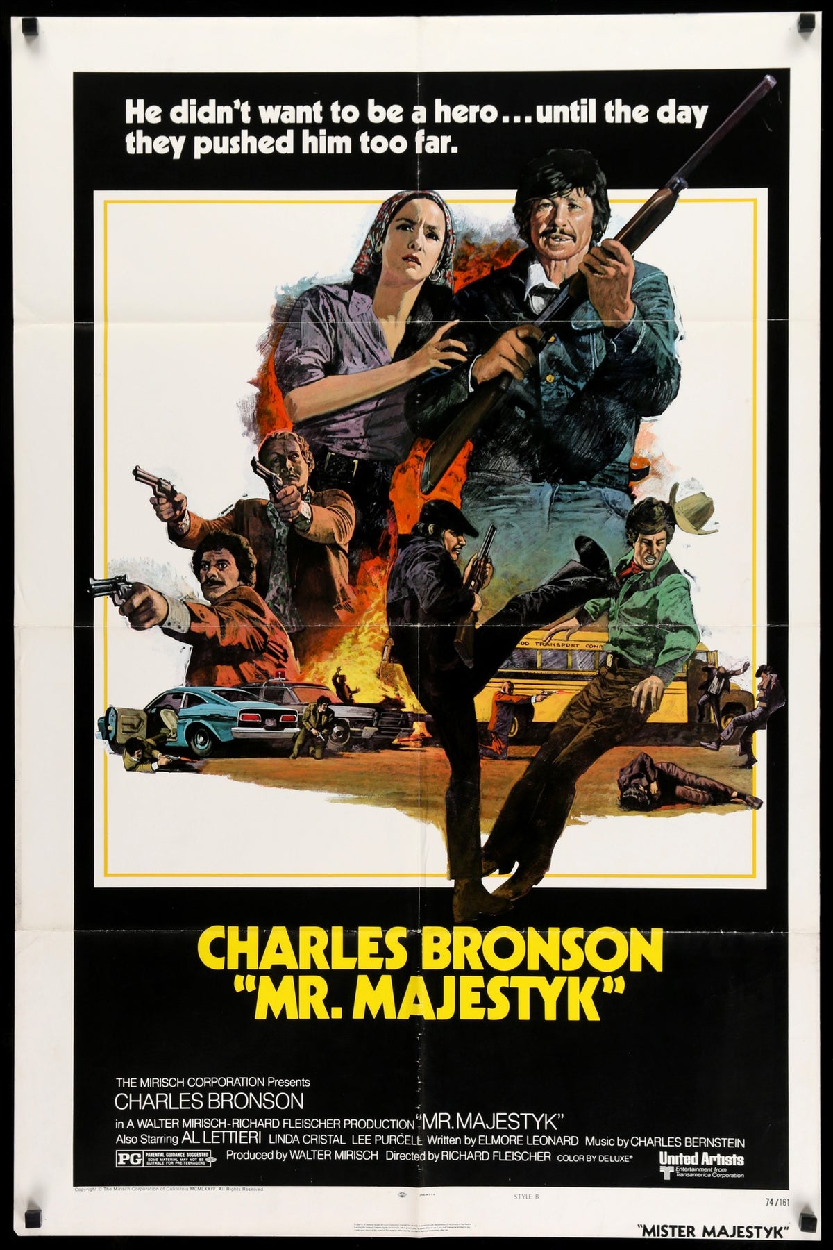 Mr. Majestyk (1974) original movie poster for sale at Original Film Art - Vintage Movie Posters