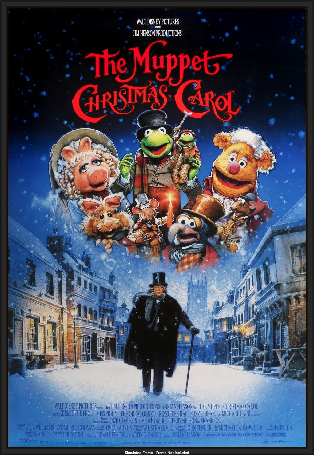 Muppet Christmas Carol (1992) original movie poster for sale at Original Film Art - Vintage Movie Posters
