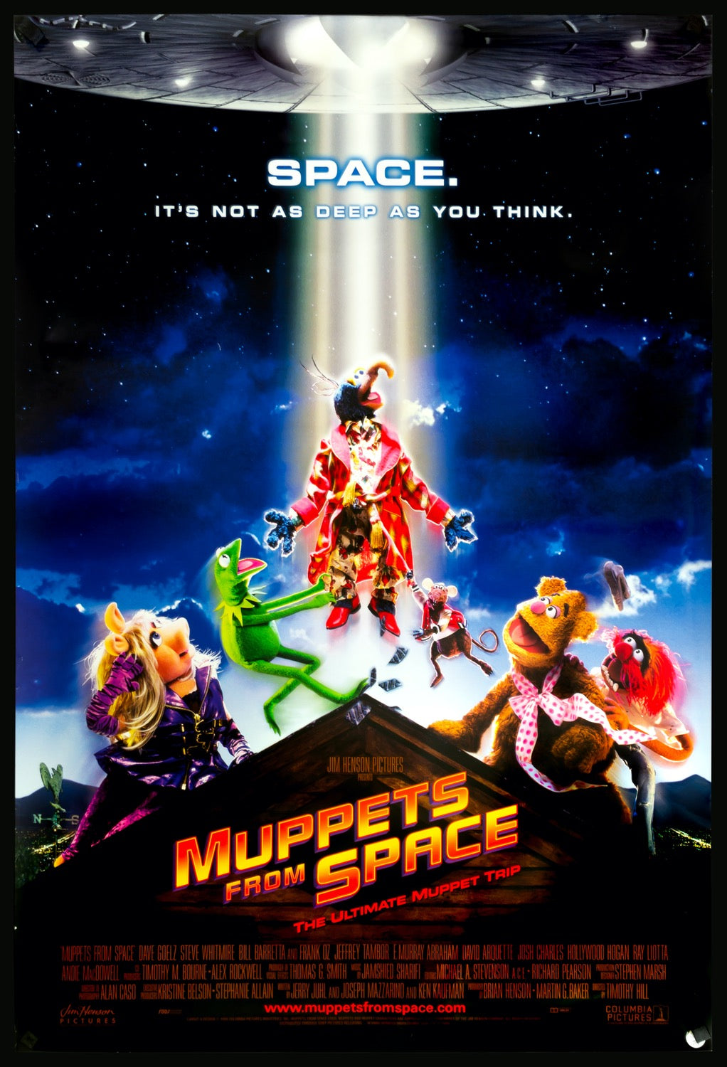 Muppets From Space (1999) original movie poster for sale at Original Film Art