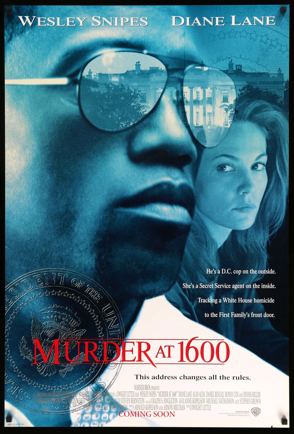 Murder at 1600 (1997) original movie poster for sale at Original Film Art - Vintage Movie Posters