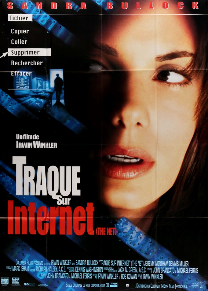 Net (1995) original movie poster for sale at Original Film Art - Vintage Movie Posters