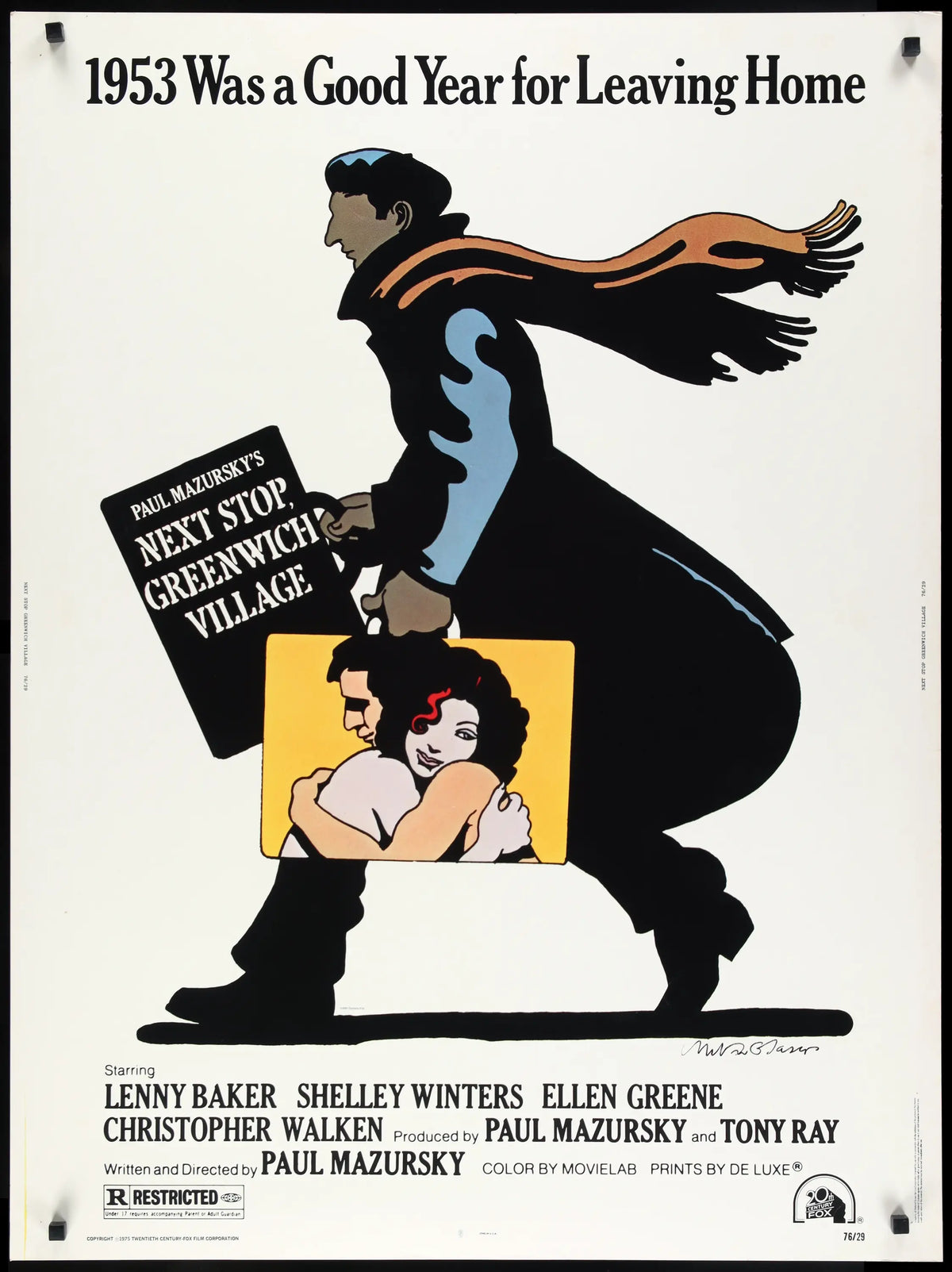 Next Stop Greenwich Village (1976) original movie poster for sale at Original Film Art