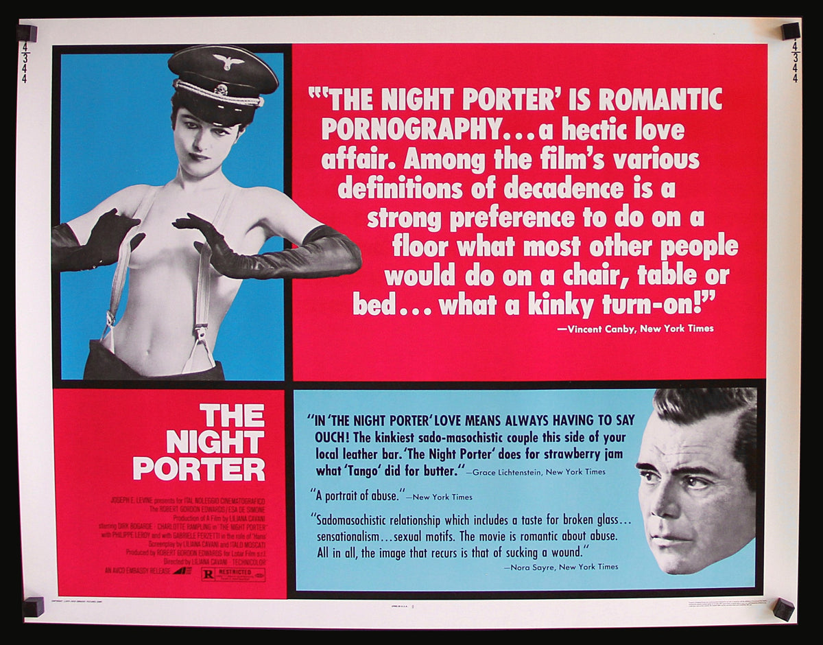 Night Porter (1974) original movie poster for sale at Original Film Art - Vintage Movie Posters