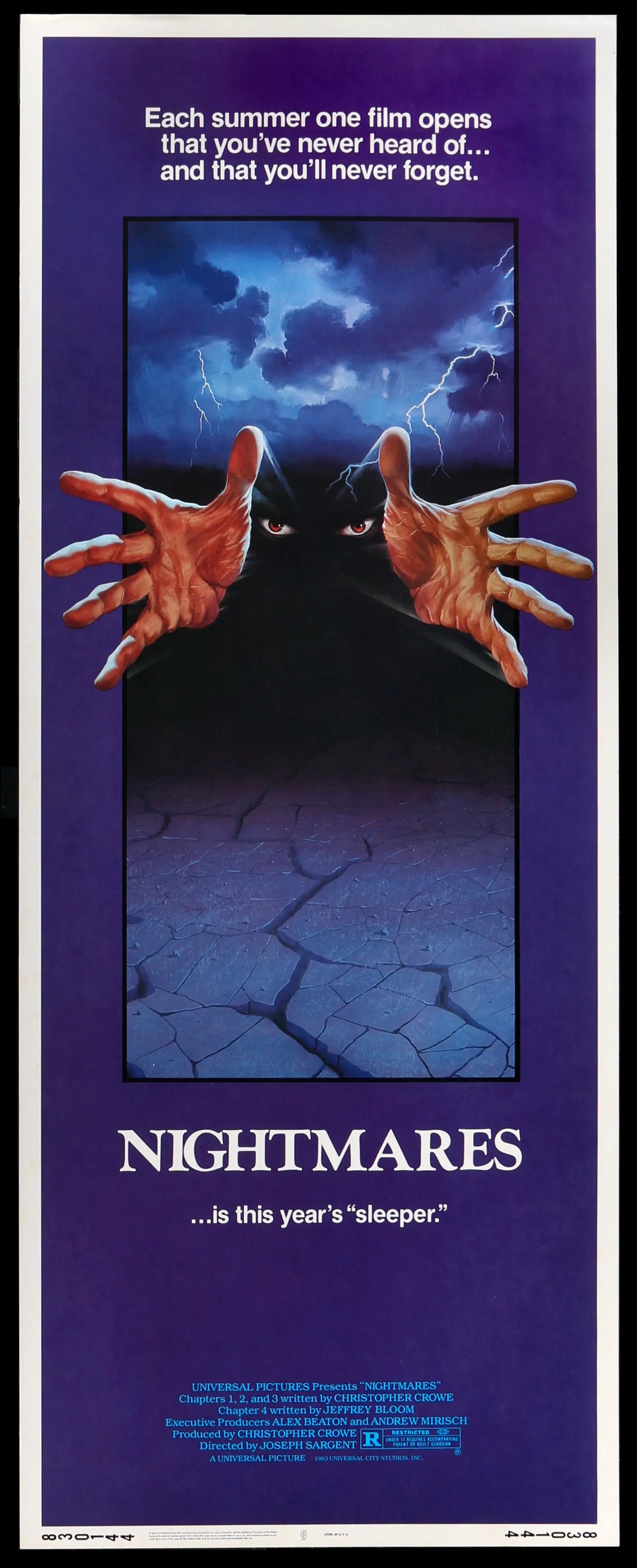 Nightmares (1983) original movie poster for sale at Original Film Art - Vintage Movie Posters