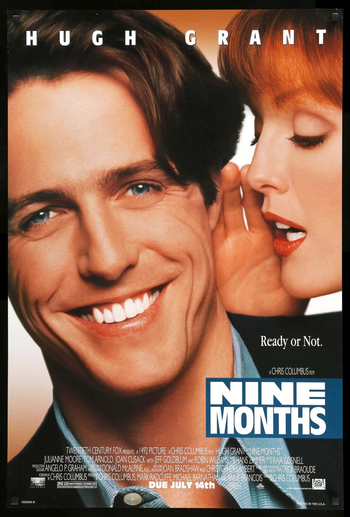 Nine Months (1995) original movie poster for sale at Original Film Art