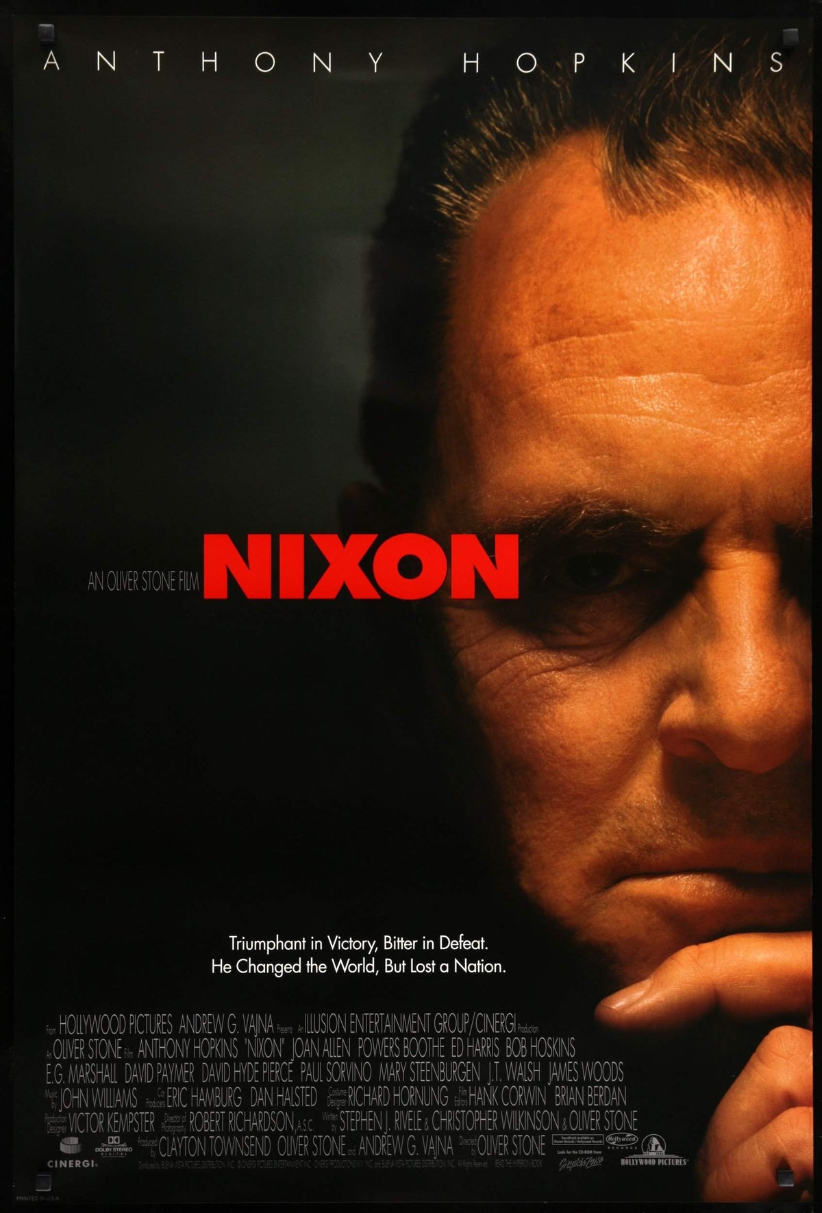 Nixon (1995) original movie poster for sale at Original Film Art - Vintage Movie Posters