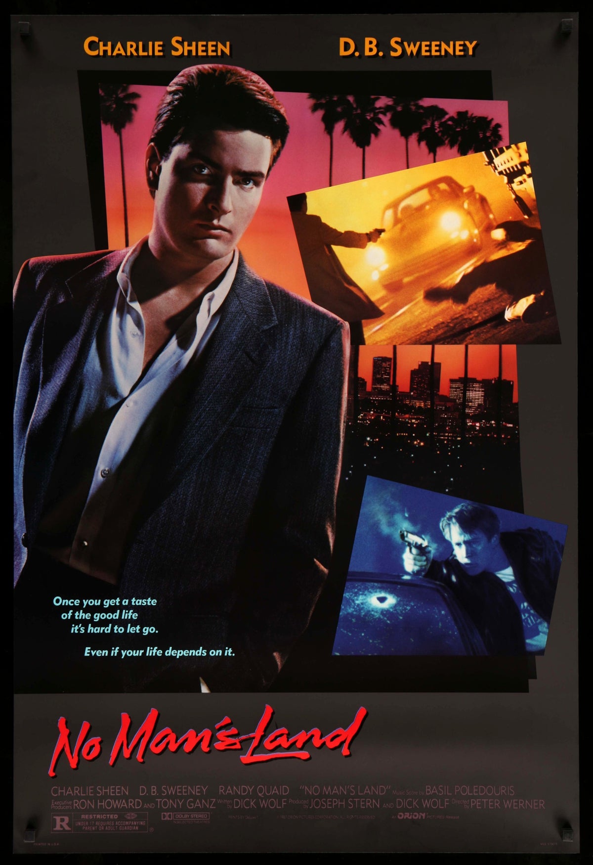 No Man&#39;s Land (1987) original movie poster for sale at Original Film Art - Vintage Movie Posters