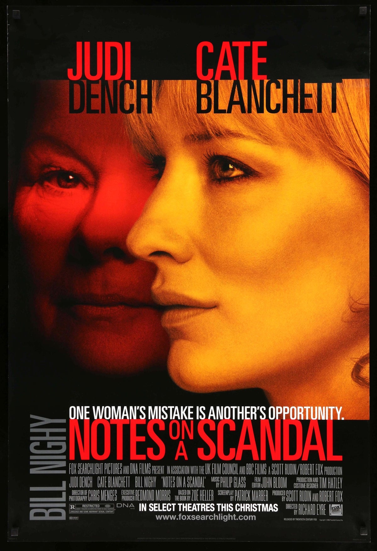 Notes on a Scandal (2006) original movie poster for sale at Original Film Art