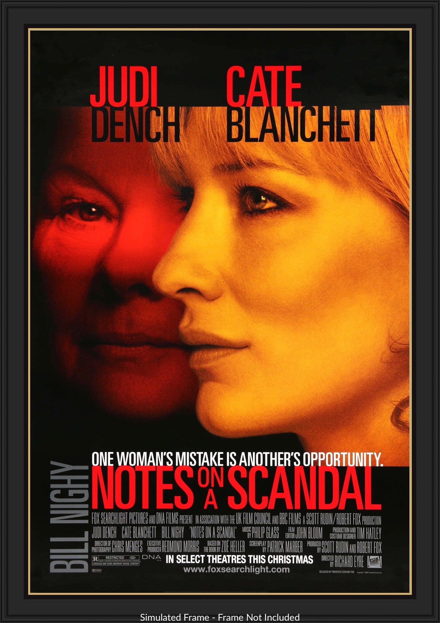 Notes on a Scandal (2006) original movie poster for sale at Original Film Art
