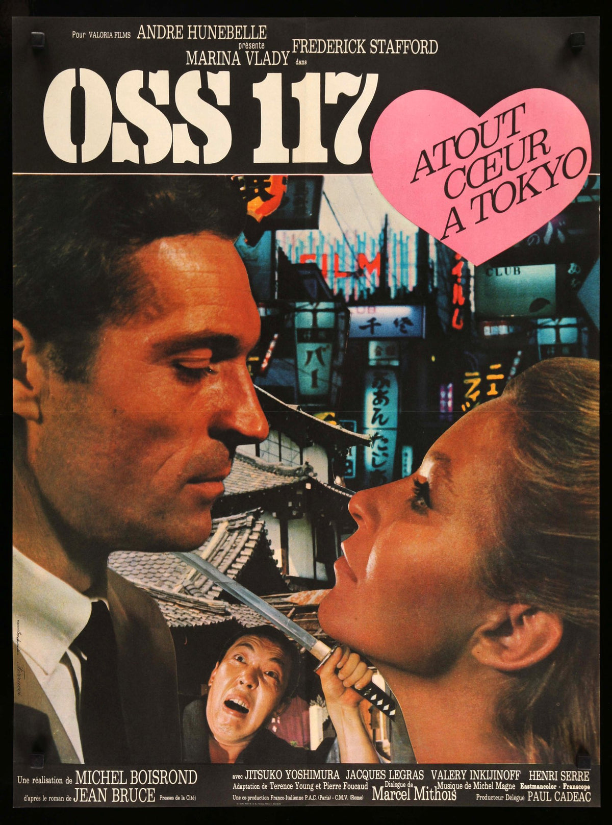 O.S.S. 117 - Terror in Tokyo (1966) original movie poster for sale at Original Film Art