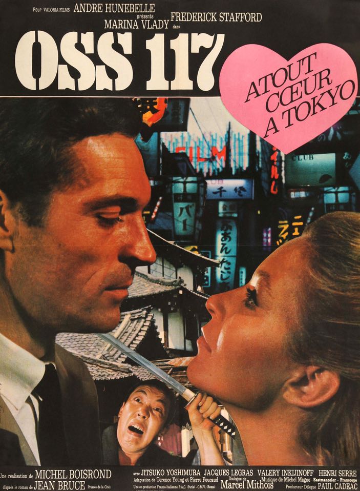 O.S.S. 117 - Terror in Tokyo (1966) original movie poster for sale at Original Film Art - Vintage Movie Posters