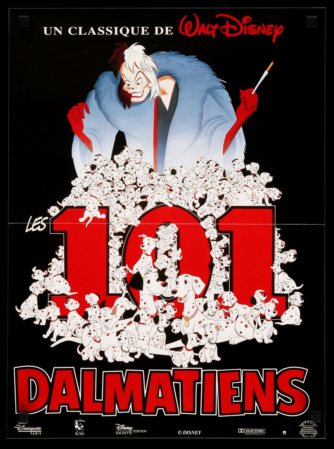 101 Dalmatians (1961) original movie poster for sale at Original Film Art - Vintage Movie Posters