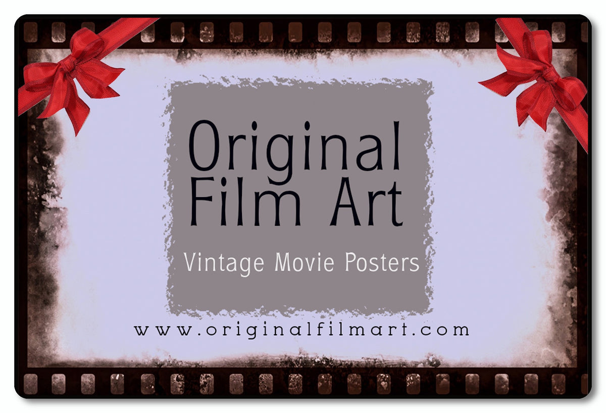 $200 Gift Card original movie poster for sale at Original Film Art - Vintage Movie Posters