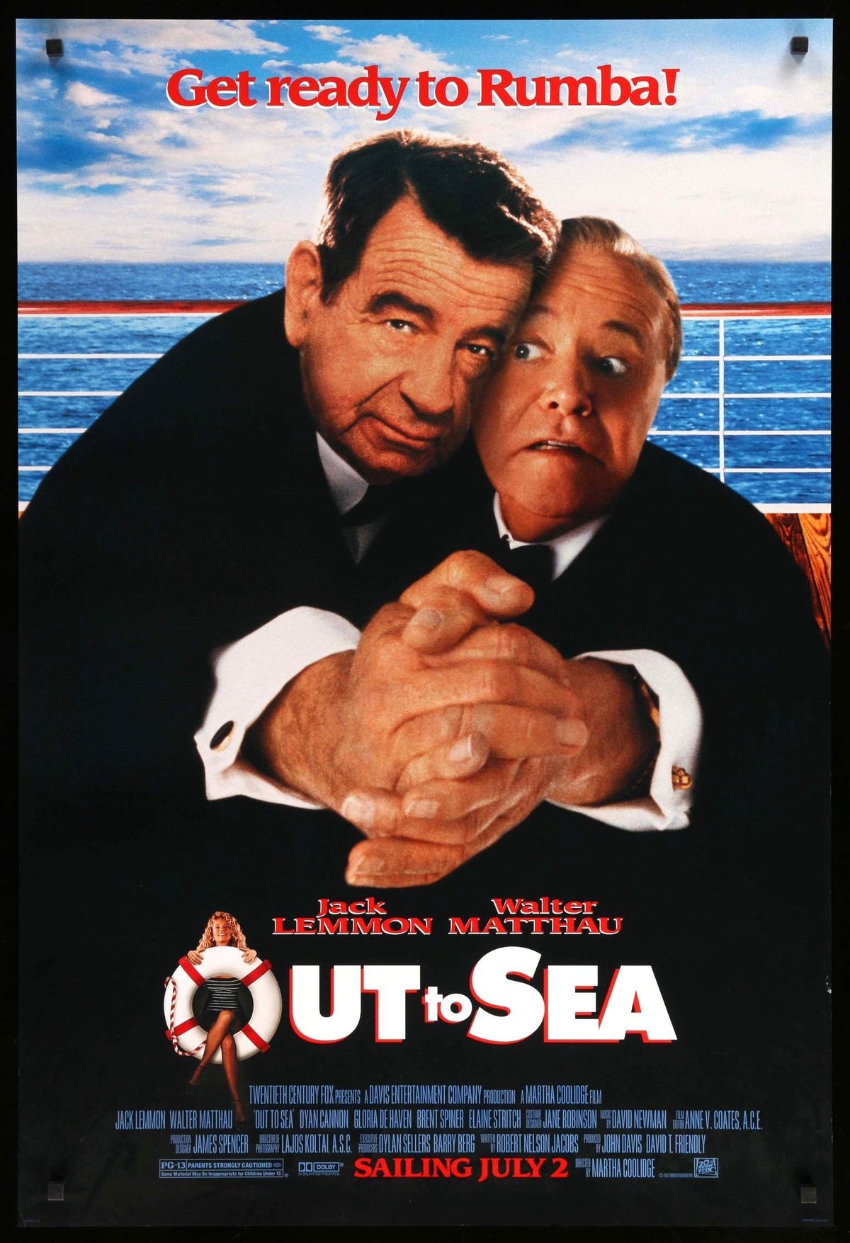 Out to Sea (1997) original movie poster for sale at Original Film Art - Vintage Movie Posters