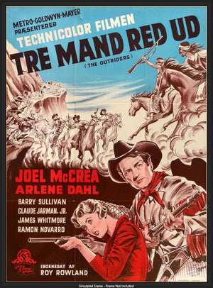 Outriders (1950) original movie poster for sale at Original Film Art