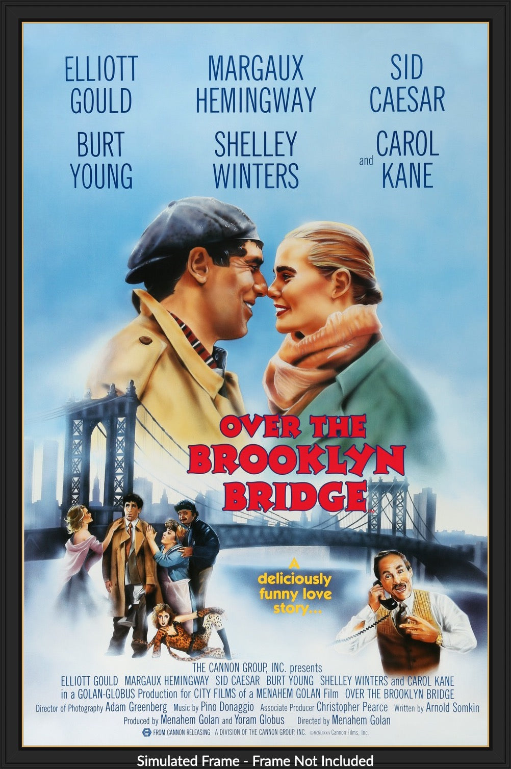 Over the Brooklyn Bridge (1984) original movie poster for sale at Original Film Art