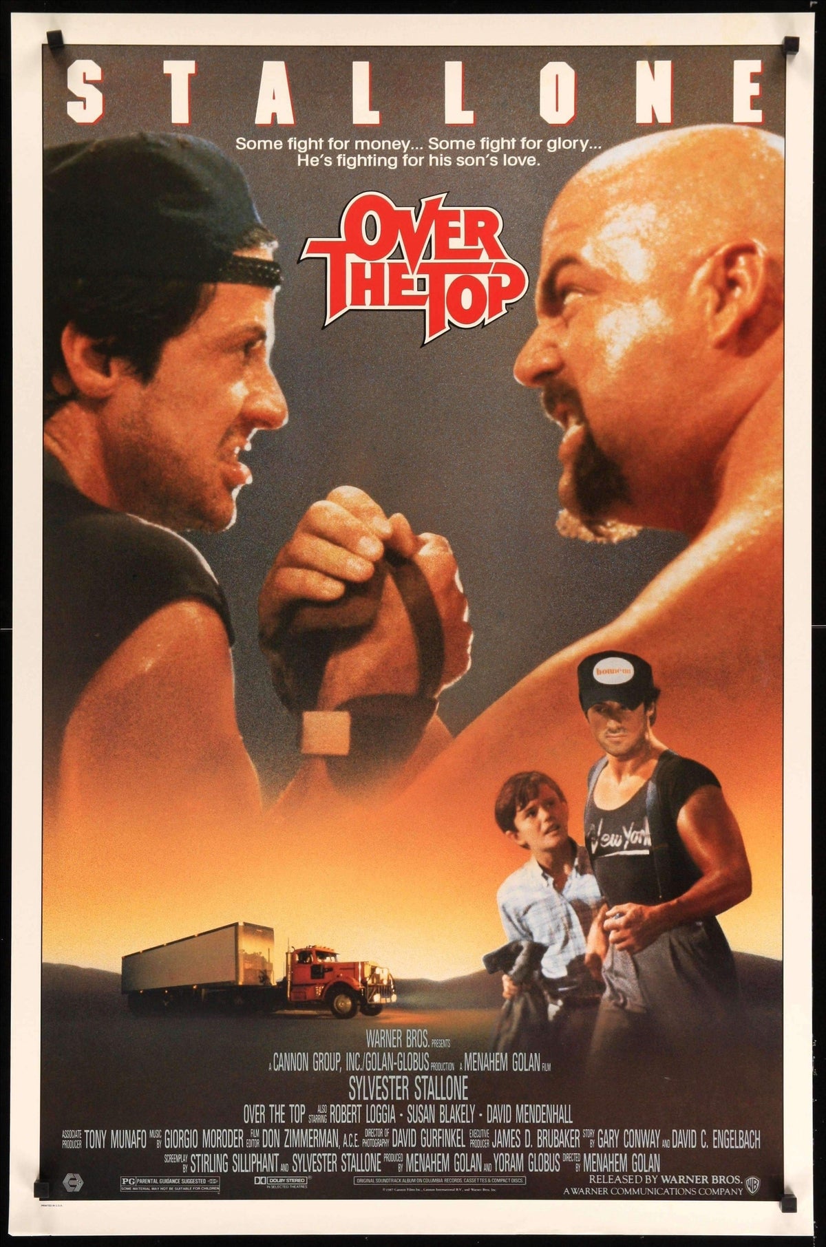 Over the Top (1987) original movie poster for sale at Original Film Art - Vintage Movie Posters