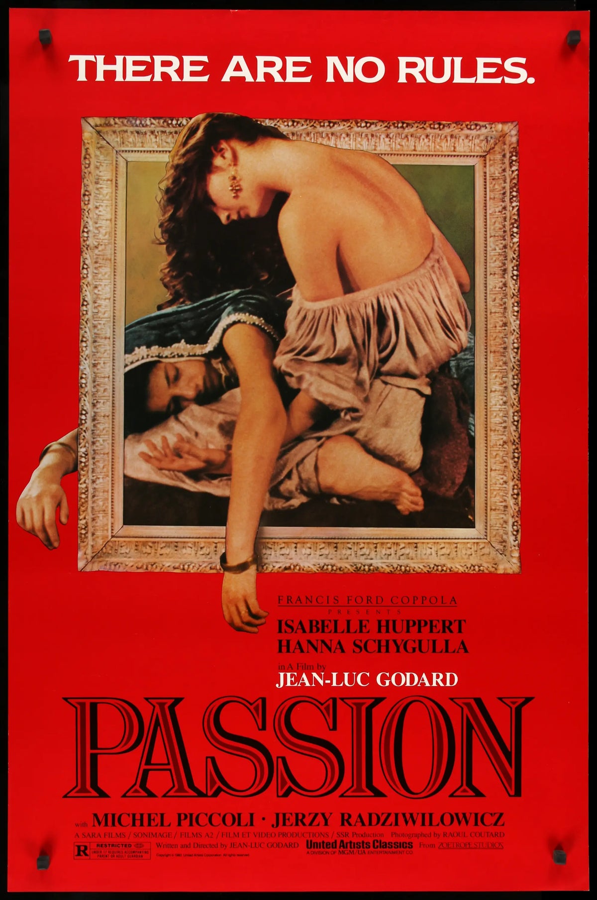 Passion (1982) original movie poster for sale at Original Film Art - Vintage Movie Posters
