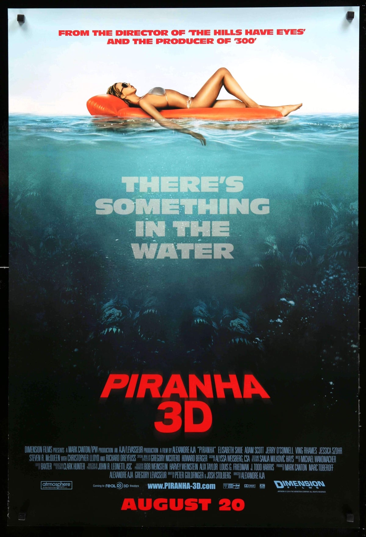 Piranha 3D (2010) original movie poster for sale at Original Film Art