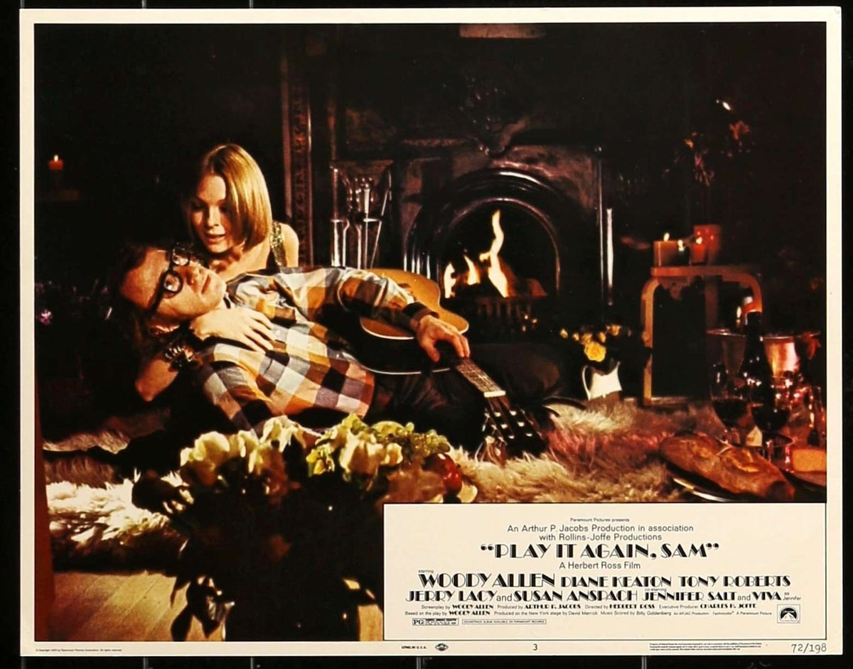 Movie Poster - Play It Again, Sam (1972) #3 Lobby Card  - Original Film Art - Vintage Movie Posters