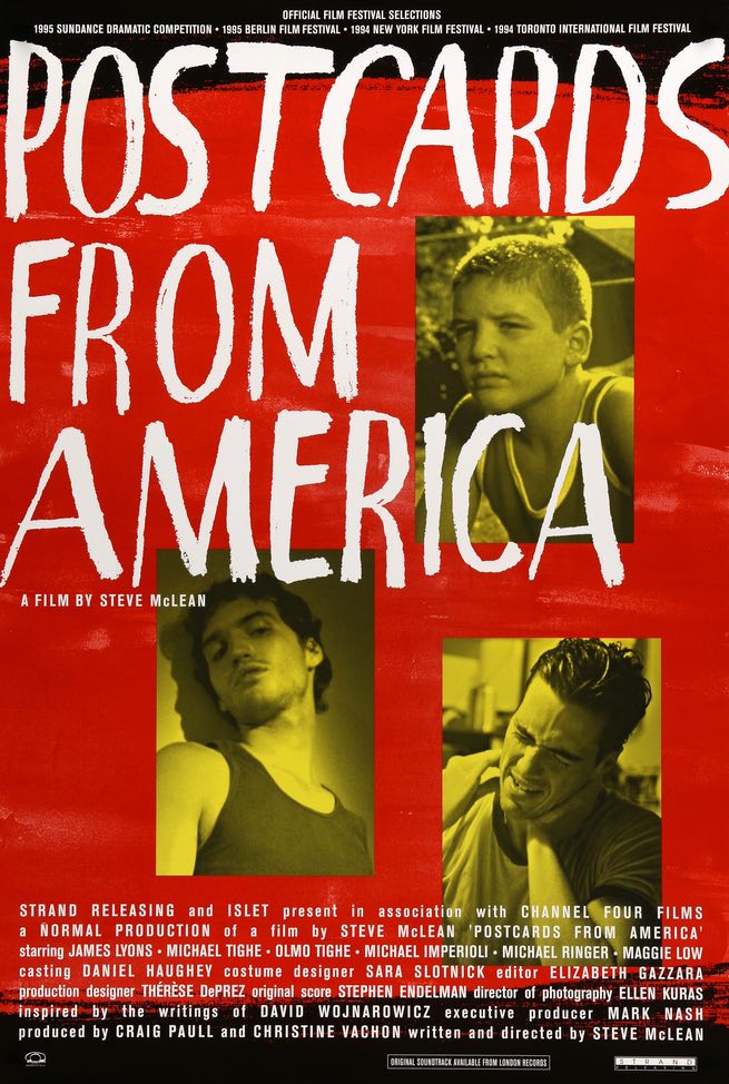 Postcards from America (1994) original movie poster for sale at Original Film Art - Vintage Movie Posters