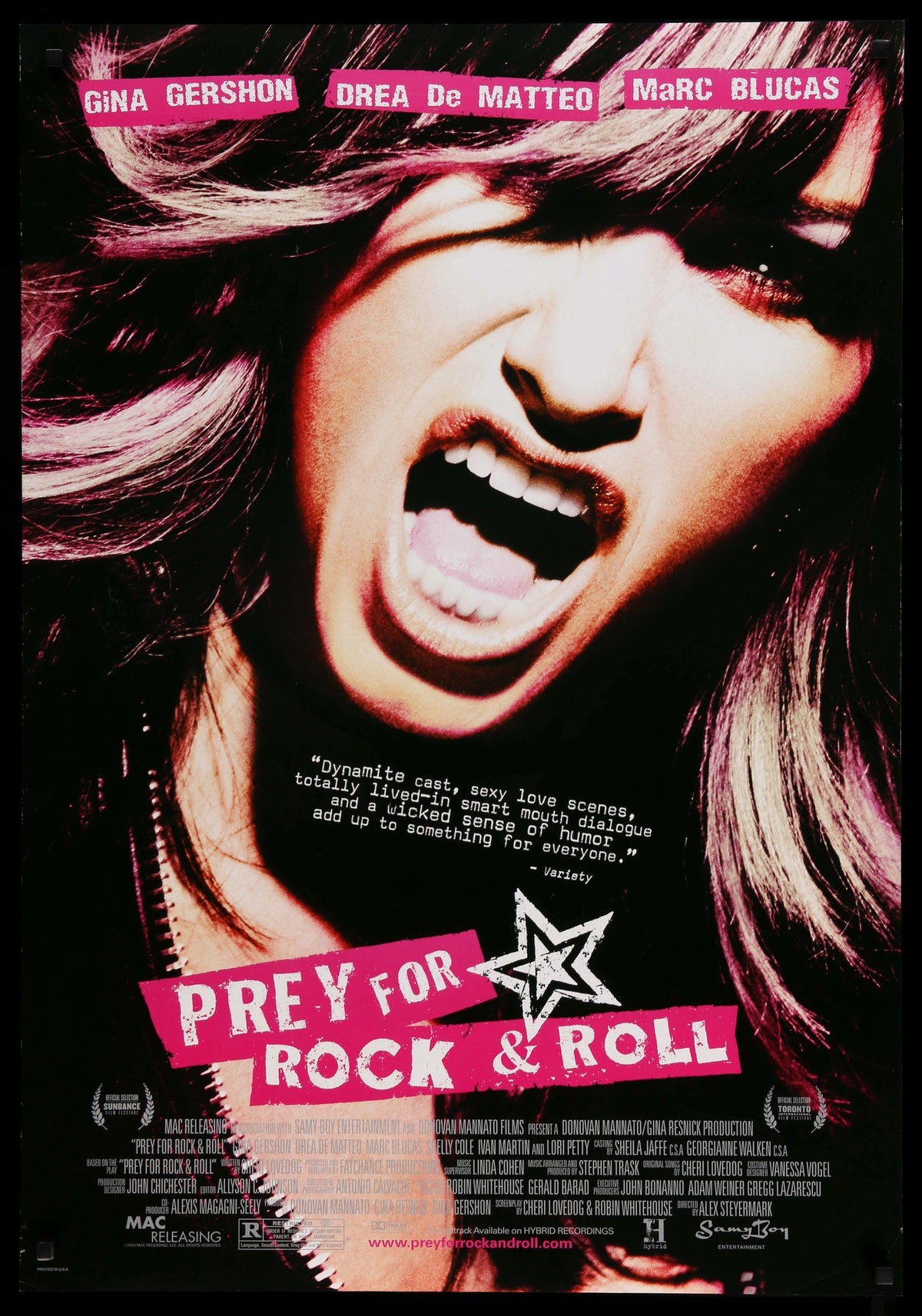 Prey for Rock &amp; Roll (2003) original movie poster for sale at Original Film Art