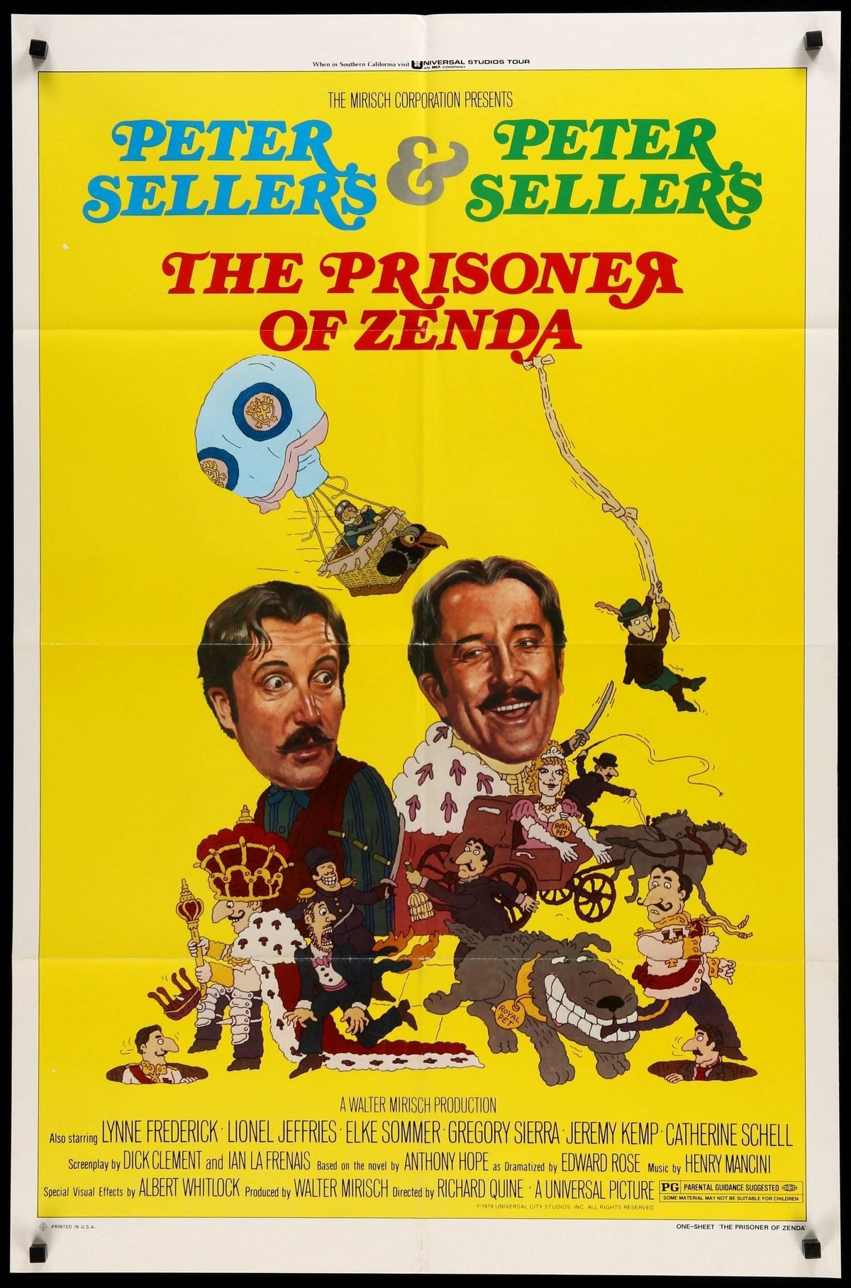 Prisoner of Zenda (1979) original movie poster for sale at Original Film Art