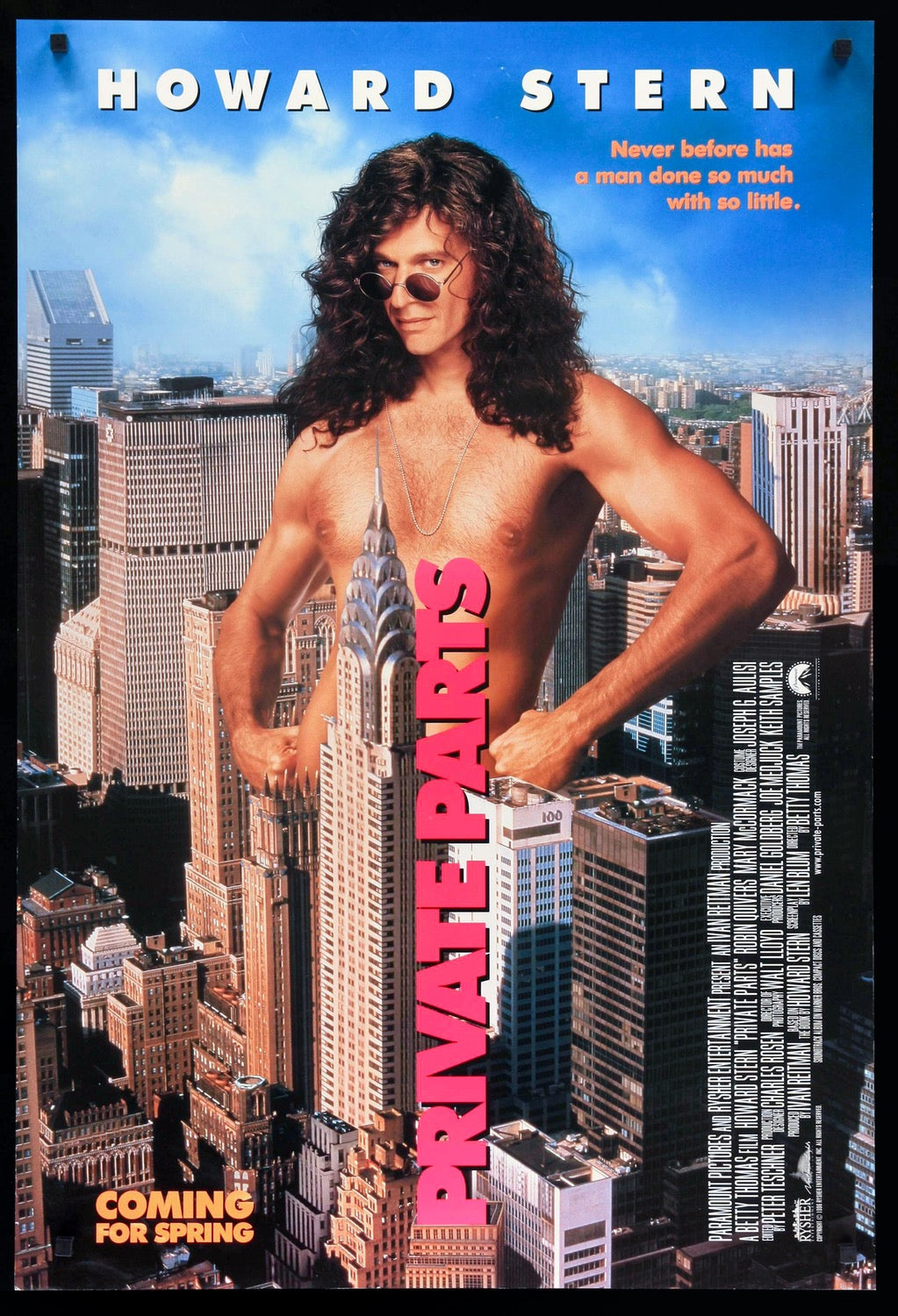 Private Parts (1996) original movie poster for sale at Original Film Art - Vintage Movie Posters