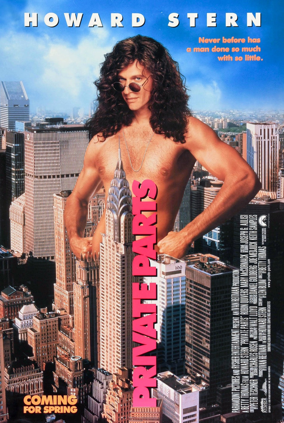 Private Parts (1996) original movie poster for sale at Original Film Art - Vintage Movie Posters