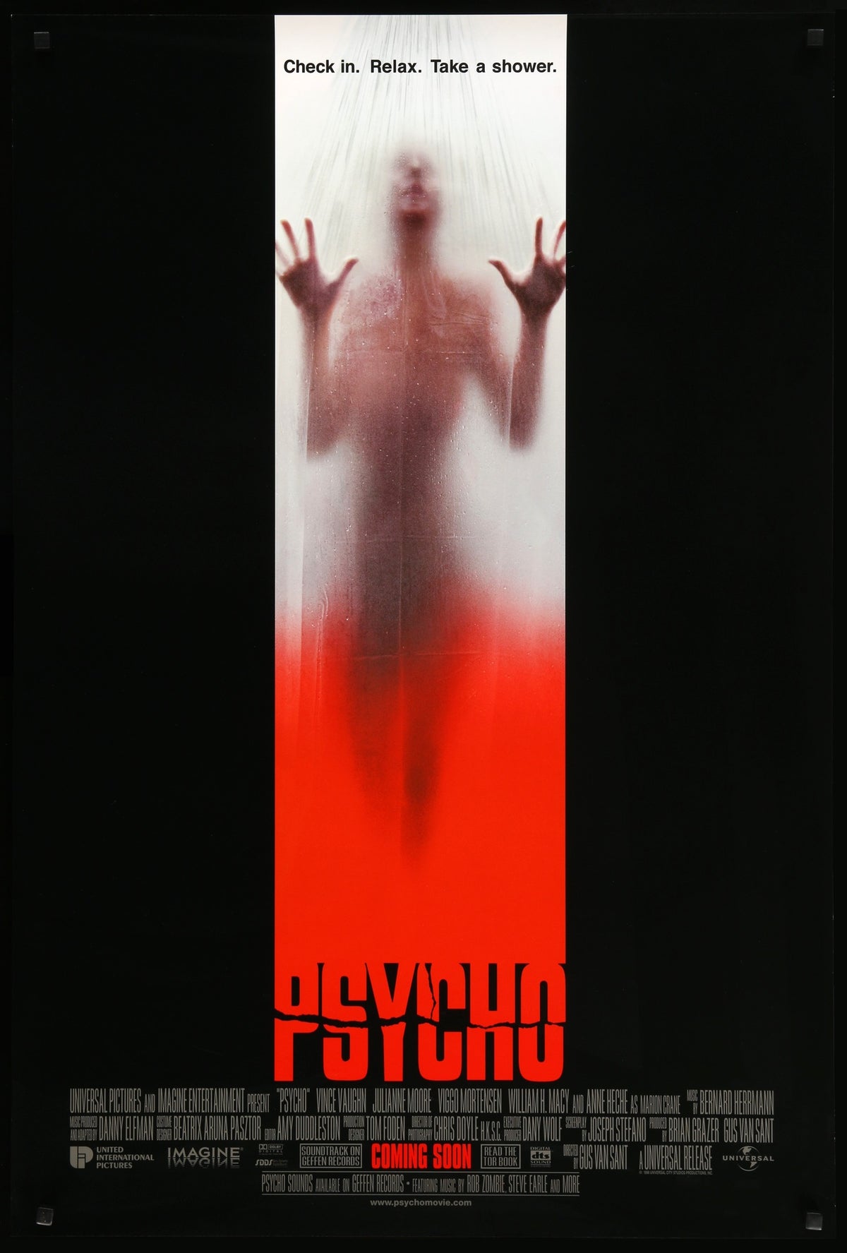 Psycho (1998) original movie poster for sale at Original Film Art - Vintage Movie Posters
