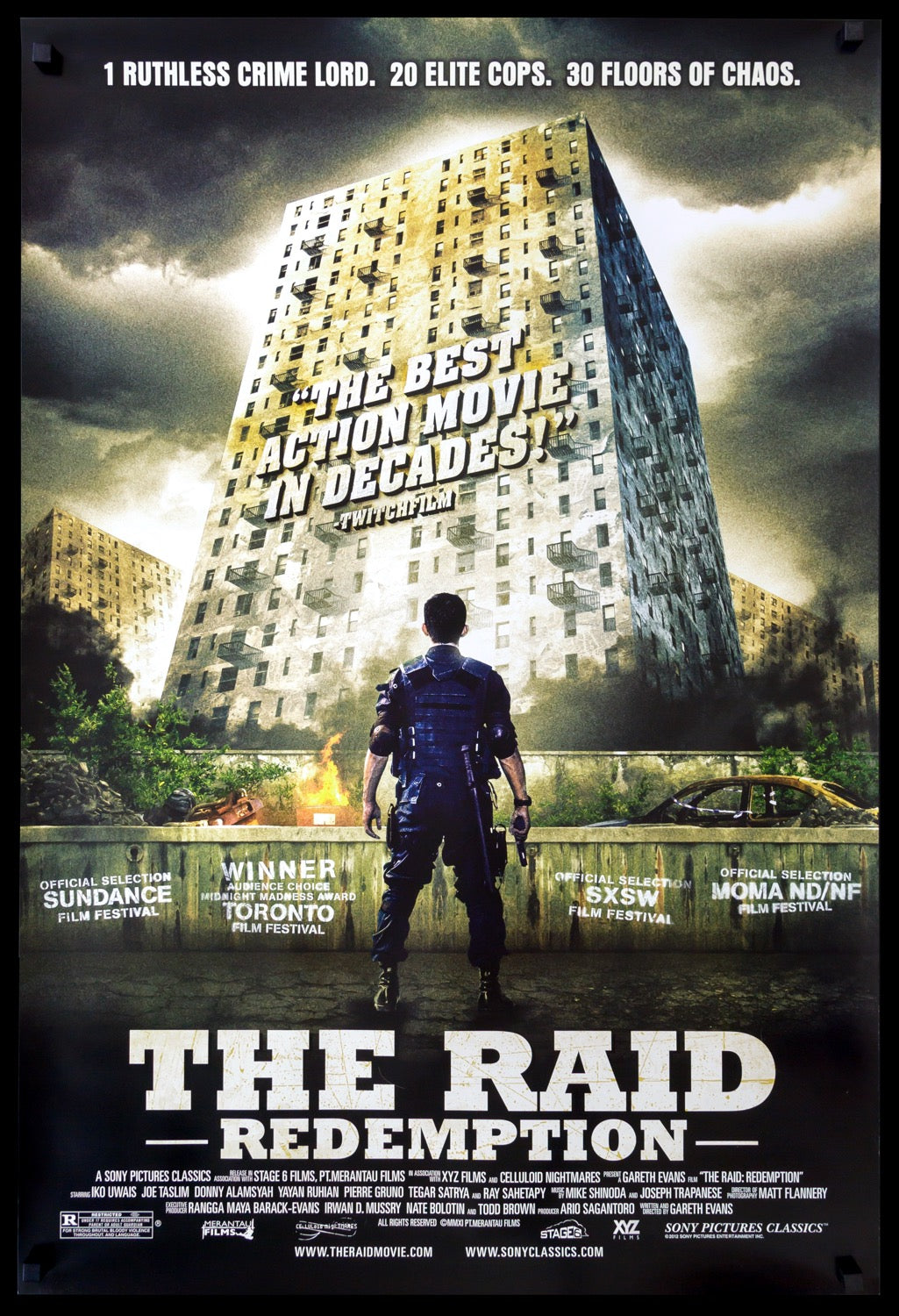 Raid: Redemption (2011) original movie poster for sale at Original Film Art