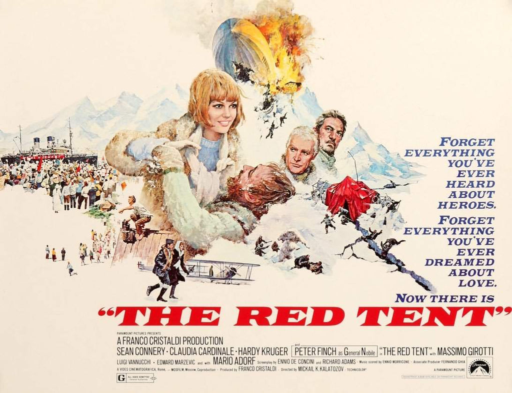 tent movie The Red Tent (1969) Original Half-Sheet Movie Poster - Original Film Art